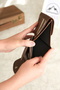 Genuine Leather Small Women's Wallet with Coin and Plenty of Card Slots - 4