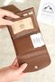 Genuine Leather Small Women's Wallet with Coin and Plenty of Card Slots - 3