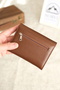 Genuine Leather Small Women's Wallet with Coin and Plenty of Card Slots - 6