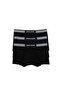 Black Cotton Modal Blend 3-Piece Boxer 50323584-999 - 2