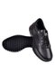 Genuine Leather Comfort Women's Shoes Voy-9407 Black - 5