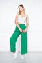 Women's Aerobin Wide-Leg Palazzo Pants with Elastic Waist - 2