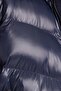 Men's standard fit regular cut sleeveless double pocket zippered warm navy puffer vest - 6