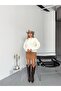 Women's Balloon Sleeve Standard Size Knitwear Sweater - 2