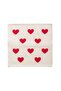 Lcw Home Red Heart Printed Throw Pillow Cover 45X45 cm - 5