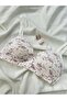 Cotton Combed Cotton Wire-Free Unpadded Gatherer Bra - 3