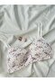 Cotton Combed Cotton Wire-Free Unpadded Gatherer Bra - 4