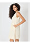 Women's Muslin Linen Sleeveless Above-Knee Dress with Side Pockets Comfortable Fit - 4