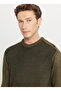 Crew Neck Standard Black - Khaki Men's Sweater Ace049261478_Hsy - 4