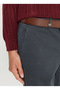 Normal Waist Normal Leg Slim Fit Anthracite Men's Trousers Ace001261371_Atr - 3
