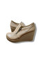 Wedge Heel Side Zipper Shoes - 2