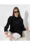 Women's Floral Applique Beading Embroidered Long Sleeve Crew Neck Knitwear Sweater - 2