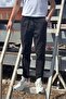 Men'S, Elastic Waist and Cuffs, High-Quality, Gabardine Woven, Cotton, Jogger Pants 270-2 - 5