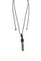 Unakite Stone Knitted Necklace - 200005 - 2