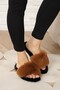 Furry Lightweight Silent Foam Sole Plush Stylish House Slippers - 4