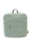 Soho Vegan Leather Mother Baby Care Bag, Baby Backpack, with Bottle Bag and Pad