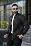 Stylish Unisex Quilted Slim Fit Old Money College Jacket - Timeless and Comfortable Style