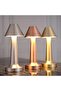 Gold Bell Shape LED Table Lamp, Portable Cordless Night Light with 3-Level Dimmable Brightness - 6