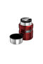 Stainless King Food Thermos Suitable for Camping and Daily Use 0.47L Red - 3