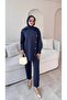 Women's Scuba Side Snap Pants Hijab Set - 5