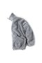Women's Oversize Plush, Fleece, Zippered, Stand Collar, Pocket Zipper, Warm Soft Winter Coat - 7
