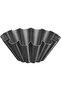 Brasil 22cm 1.3L Graphite Aluminum Brioche Mold with Interior and Exterior Starflon Max P