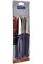 Diamant 6 Pieces Paring Knife Set with Stainless Steel Blade and Purple Polypropylene Han - 4