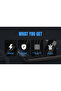 [3 قطع] كابل Lightning لأجهزة Apple iPhone iPod iPad 1/2/2 متر شحن سريع متوافق مع جميع أجهزة iPhone - 6