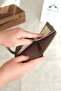 Stylish Genuine Leather Women's Wallet with Coin Compartment and Snap Closure - 5