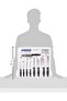 9 pcs Knife Set - Stainless Steel Sharp Professional Kitchen Chef Cooking Knives set with Black Handles 23498050 - 4