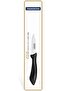 Affilata 3 Inches Vegetable and Fruit Knife with Stainless Steel Blade and Black Polyprop - 5