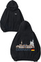 Germany 2 Design Back Printed Black Hooded Sweatshirt
