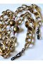 Antique Gold Color Aluminum Chain Strap for Glasses with Thick Handle Glasses Chain - 4