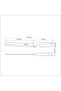 Plenus 8 Inches Bread Knife with Stainless Steel Blade and White Polypropylene Handle - 5