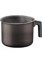 Paris Texture 16cm 2.7L Graphite Aluminum Multipurpose Boiler with Starflon Max Nonstick