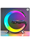 G Shaped Multi-Function Wireless Charger Digital Clock Speaker