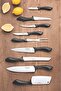 Affilata 3 Inches Vegetable and Fruit Knife with Stainless Steel Blade and Black Polyprop - 7