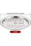 Multifunctional 3-In-1 Stainless Steel Grater Basin Drain Basket Washing Bowl Set Silver - 5