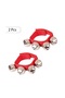 Boguish Jingle Bells, Wrist Bells, Percussion Instruments Musical Rhythm Band with 4 Silver Bells - 2