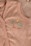 Mango Color Summer Themed Baby Vest with Pockets (0-12 Months) - 2
