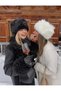 Trend, Viral White Russian Kalpak Hat, Russian Kalpak, Feathered Kalpak, Valentine's Day Gift - 9
