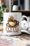 كوب هدية مطبوع عليه Coffee Before Chaos