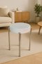 Bera Metal Wipable Tailored Fabric Stool (6 Pieces - Assembled for Shipping) - 3