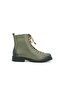 Genuine Leather Rubber Sole Zippered Women's Boots - B617310