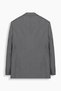Classic Fit (4-Drop) Mono Collar Striped Gray Suit - 3