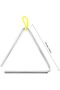 SYUTBOU Set of 6 Triangle Musical Instruments, 5 Inch Triangle Percussion, Triangle Instrument - 2