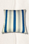 Striped Patterned Polyester Throw Pillow Cover – Set of 2