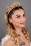 Valentina Special Design Bridal Crown Henna and Nikah Wedding Accessory - 4