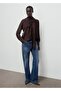 Textured Blouse with Scarf - 2