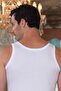 Tutku-Men's White Undershirts 3-Pack - 2